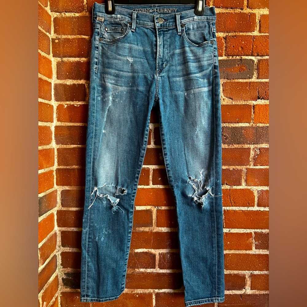 Citizens of Humanity Rocket Crop High Rise Skinny